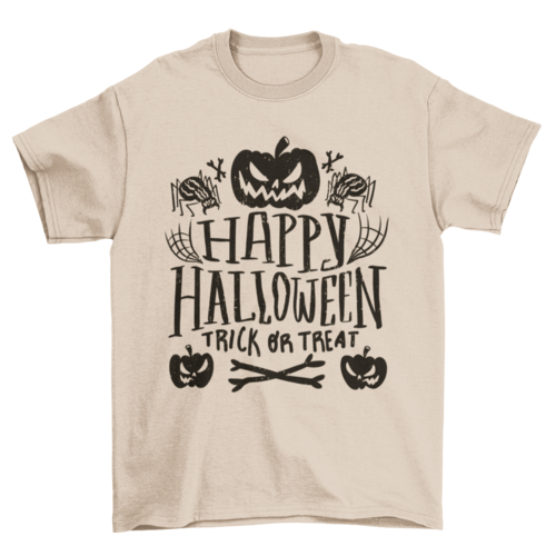 Happy halloween holiday t-shirt